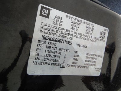 2013 Chevrolet Silverado 2500 HD LT