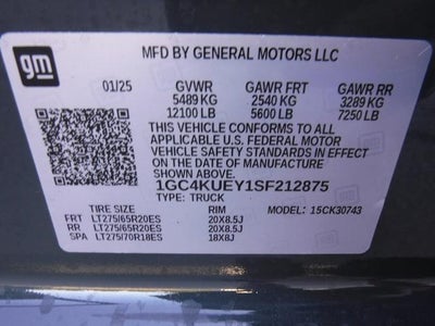 2025 Chevrolet Silverado 3500 HD LTZ