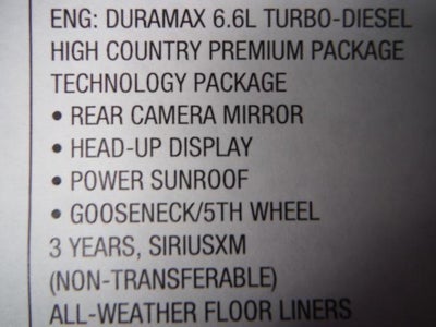 2026 Chevrolet Silverado 3500 HD High Country DRW