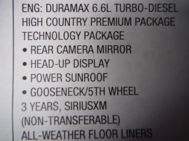 2026 Chevrolet Silverado 3500 HD High Country DRW