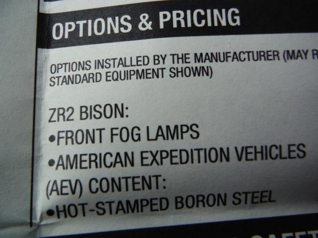 2021 Chevrolet Colorado 4WD ZR2