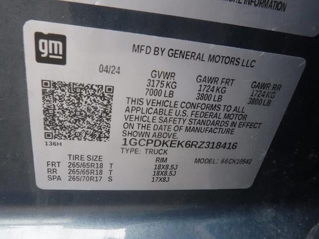 2024 Chevrolet Silverado 1500 LT (2FL)