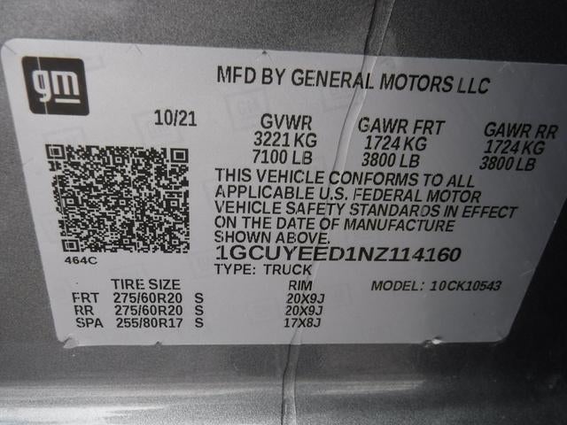 2022 Chevrolet Silverado 1500 LTD RST