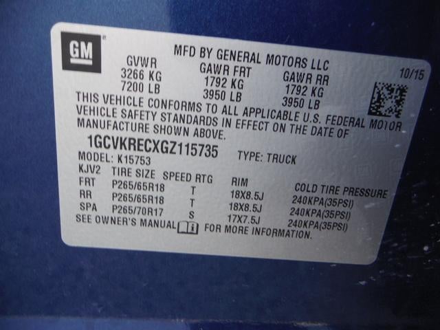 2016 Chevrolet Silverado 1500 LT
