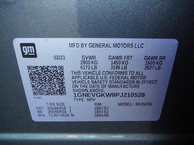 2023 Chevrolet Traverse LT Cloth