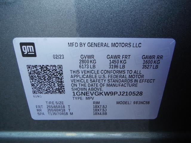 2023 Chevrolet Traverse LT Cloth