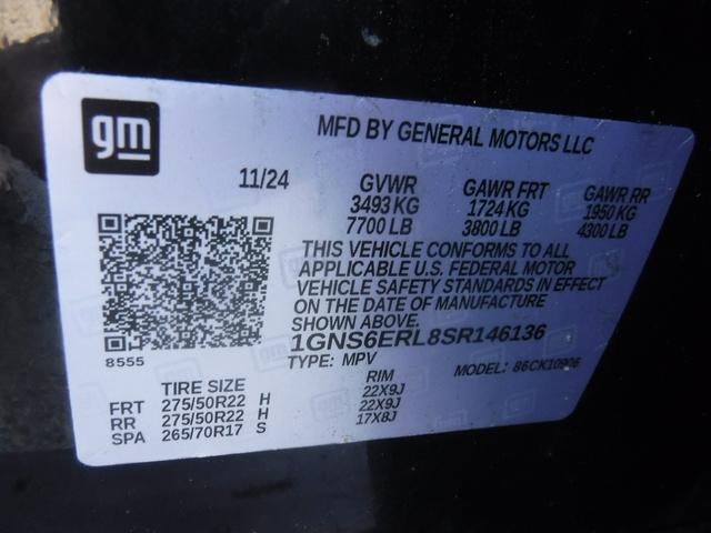 2025 Chevrolet Suburban RST