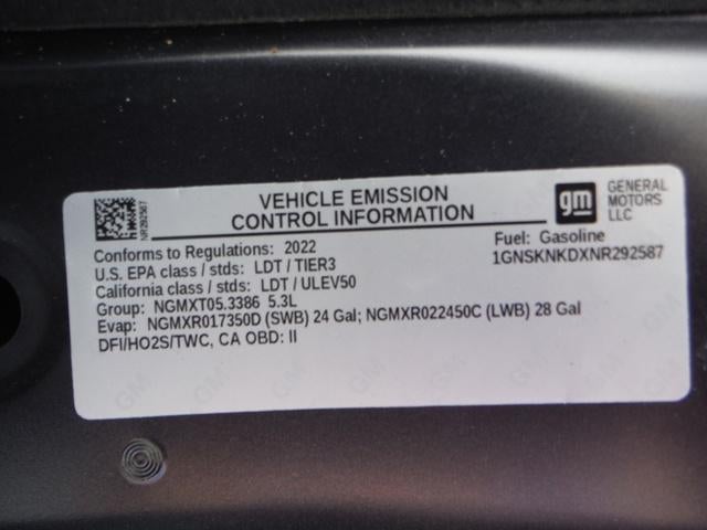 2022 Chevrolet Tahoe LT