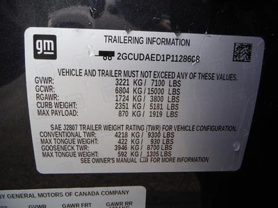 2023 Chevrolet Silverado 1500 Work Truck