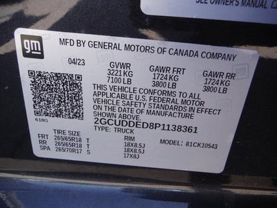 2023 Chevrolet Silverado 1500 LT