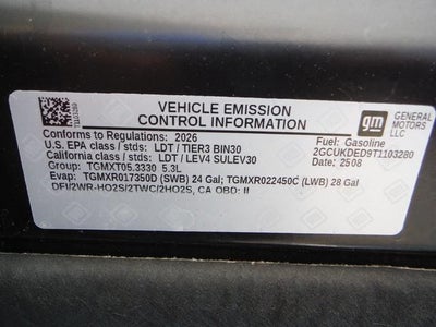 2026 Chevrolet Silverado 1500 LT