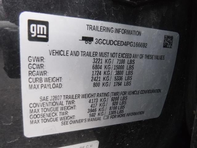 2023 Chevrolet Silverado 1500 Custom Trail Boss