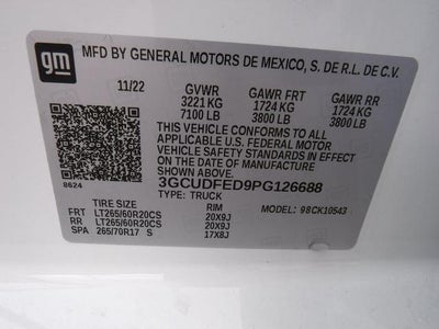 2023 Chevrolet Silverado 1500 LT Trail Boss