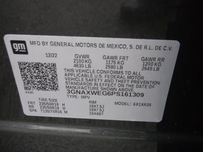 2023 Chevrolet Equinox RS