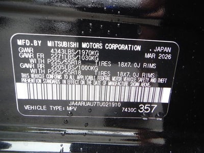 2026 Mitsubishi Outlander Sport S