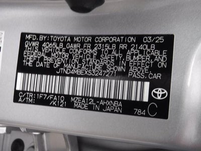 2025 Toyota Corolla Hatchback SE