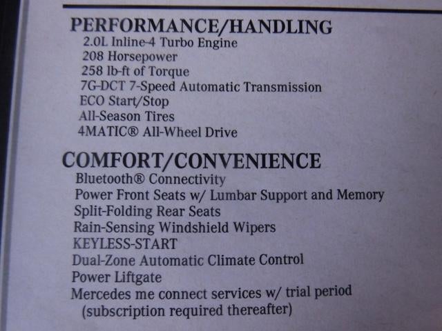 2020 Mercedes-Benz GLA GLA 250