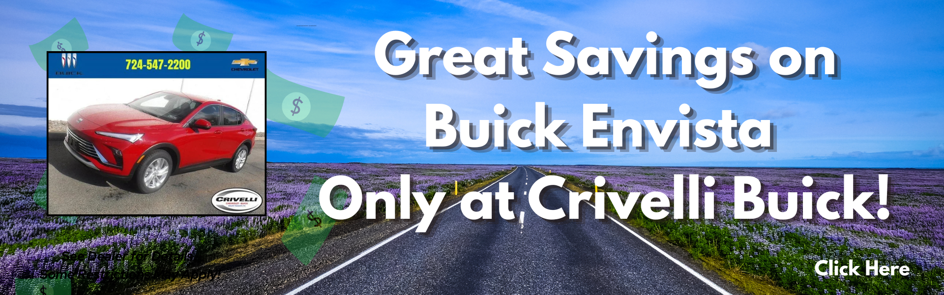 Buick Envista Savings banner June 2026